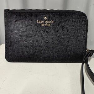 Kate Spade Black Wristlet Clutch